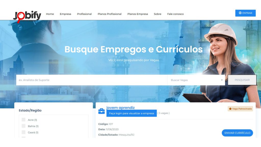 Jobify A solução ideal para agências de empregos criarem seu próprio site de classificados